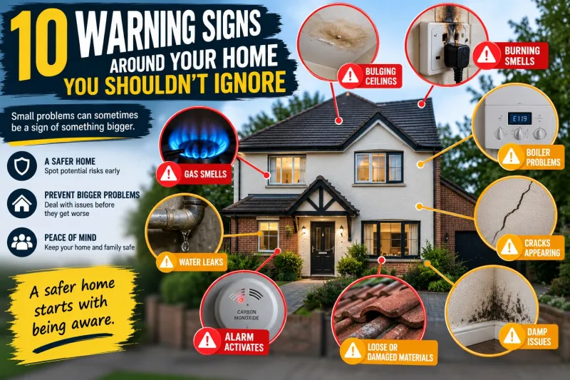 10 Warning Signs Around Your Home You Shouldn’t Ignore