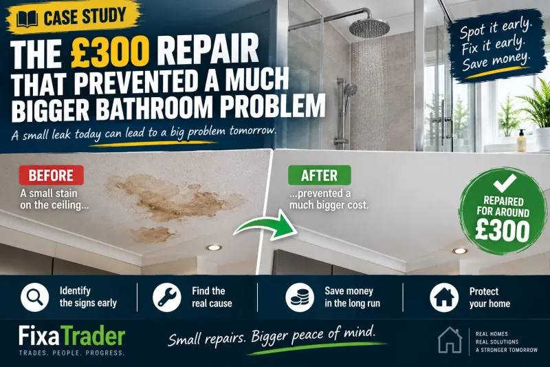 The £300 Repair That Prevented a Much Bigger Bathroom Problem