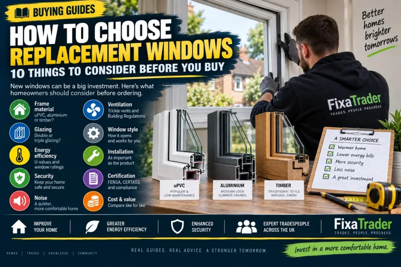How to Choose Replacement Windows: 10 Things to Consider Before You Buy