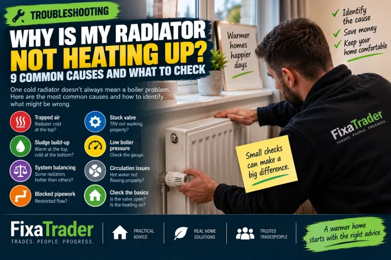 Why Is My Radiator Not Heating Up? 9 Common Causes and What to Check
