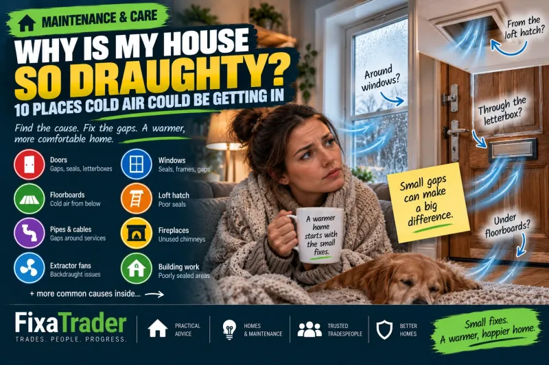 Why Is My House So Draughty? 10 Places Cold Air Could Be Getting In