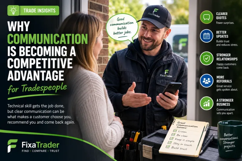 Why Communication Is Becoming a Competitive Advantage for Tradespeople