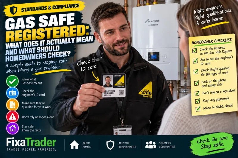 Gas Safe Registered: What Does It Actually Mean and What Should Homeowners Check?