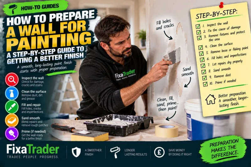 How to Prepare a Wall for Painting: A Step-by-Step Guide to Getting a Better Finish