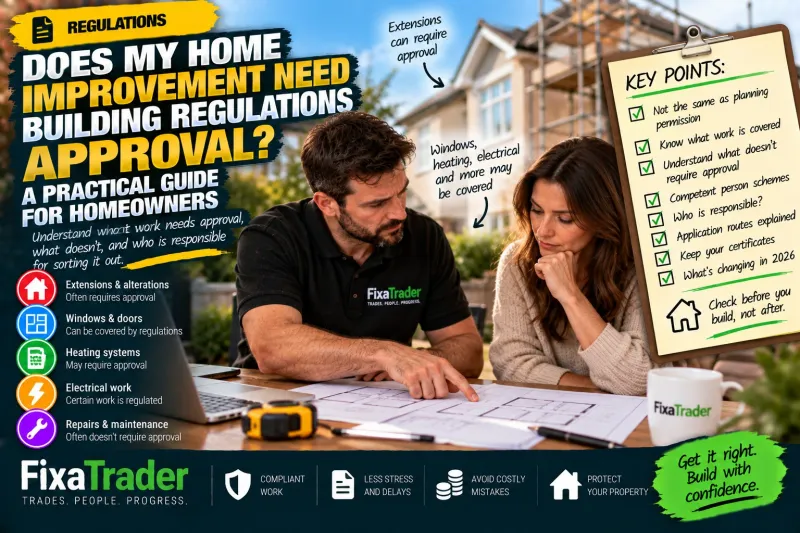 Does My Home Improvement Need Building Regulations Approval? A Practical Guide for Homeowners