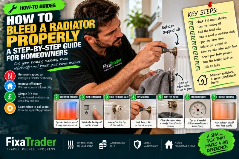 How to Bleed a Radiator Properly: A Step-by-Step Guide for Homeowners