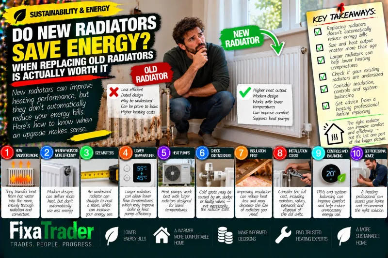 Do New Radiators Save Energy? When Replacing Old Radiators Is Actually Worth It