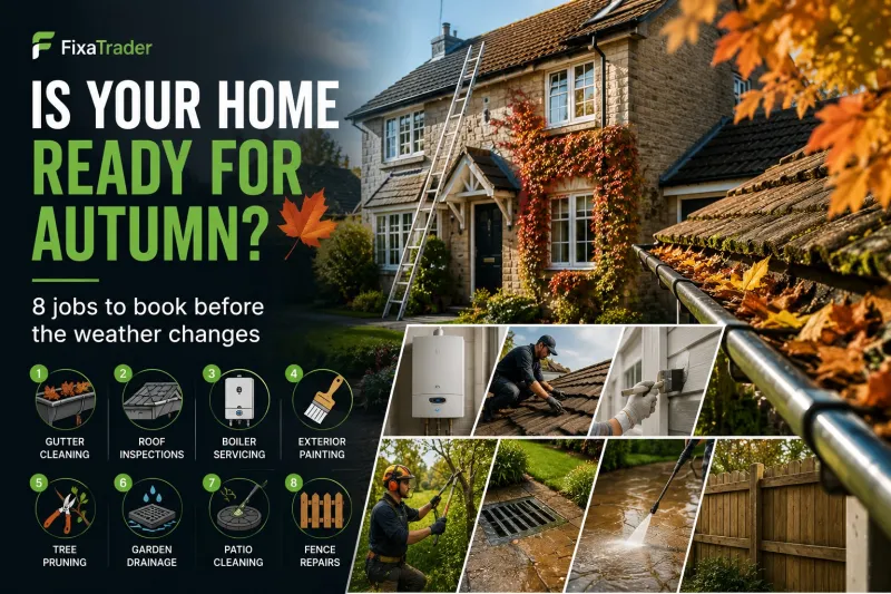 Is Your Home Ready for Autumn? 8 Jobs to Book Before the Weather Changes