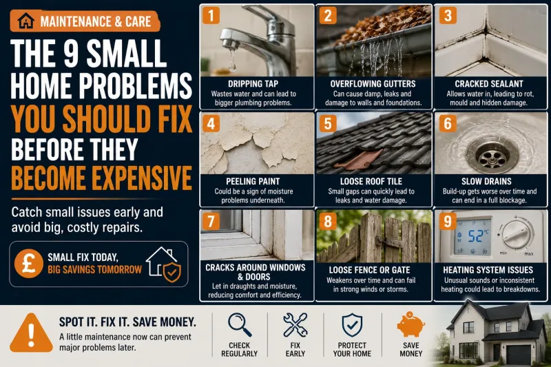 The 9 Small Home Problems You Should Fix Before They Become Expensive